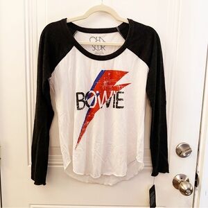 NWT Chaser Bowie Baseball‎ Shirt XS
